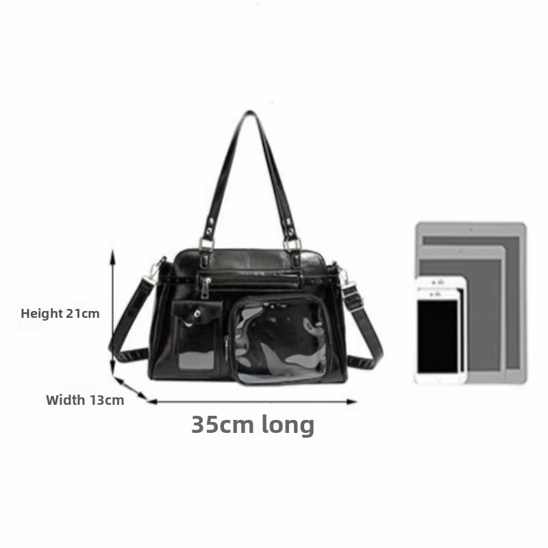 PU Leather Ita Schoolbag