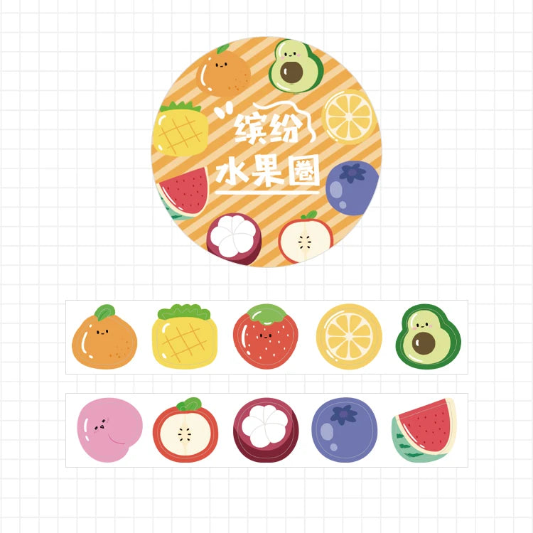 闻述 (Wenshu) Childhood Inspired Sticker Roll of 100