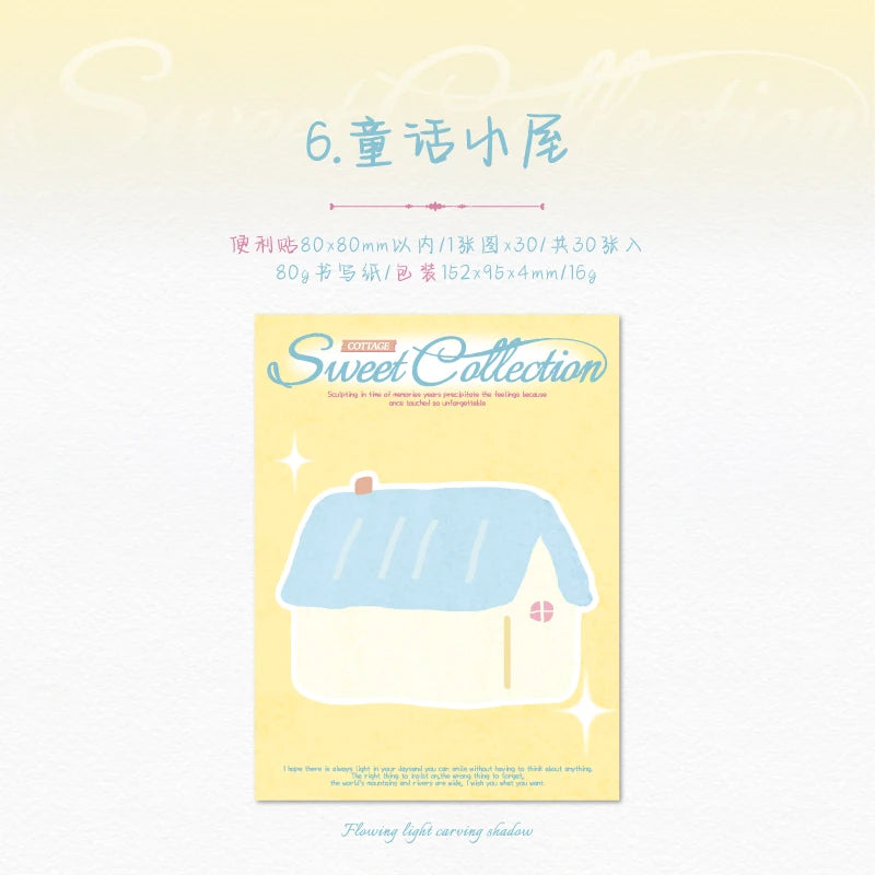 Journal GO 30 Sheet “Sweet Collection” Memo Pads