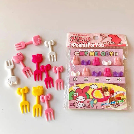 Mixed Hello Kitty Mini Forks