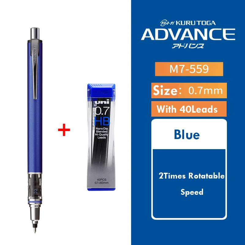 Uni Kuru Toga ADVANCE .7mm Mechanical Pencil