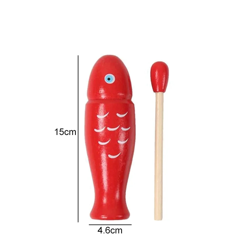 Wooden Fish Percussion Instrument