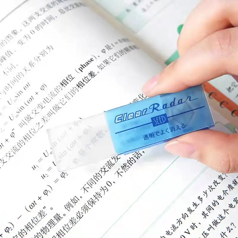 SEED “Clear Radar” Transparent Eraser