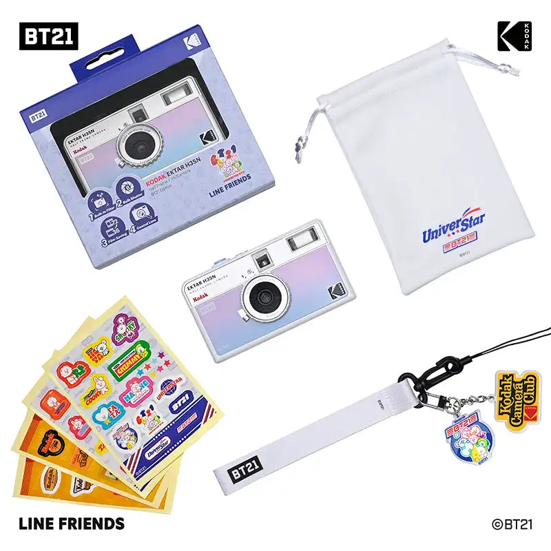 Kodak Limited Edition H35N x BT21 35mm Film Reusable Camera