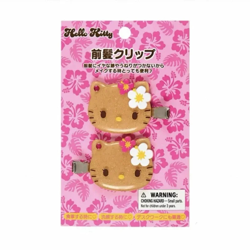 New Sanri Charmmy Kitty Hair Clips Cartoon Decor Barrette Clip Fashion Women Seamless Bangs Clip Cute Duckbill Clip for Party