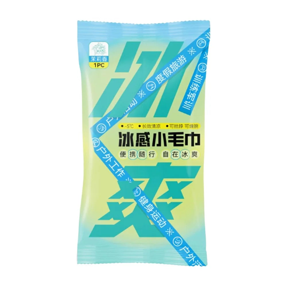 冰爽湿巾 (Cooling Wipes) Breathable Fabric Large Cooling Towel