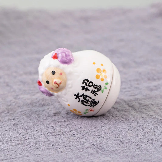 Ceramic Balancing Animal Zodiac Figures