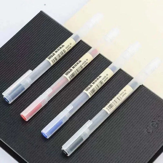 0.38 or .5mm MUJI Gel Pen Set of 6 or 8