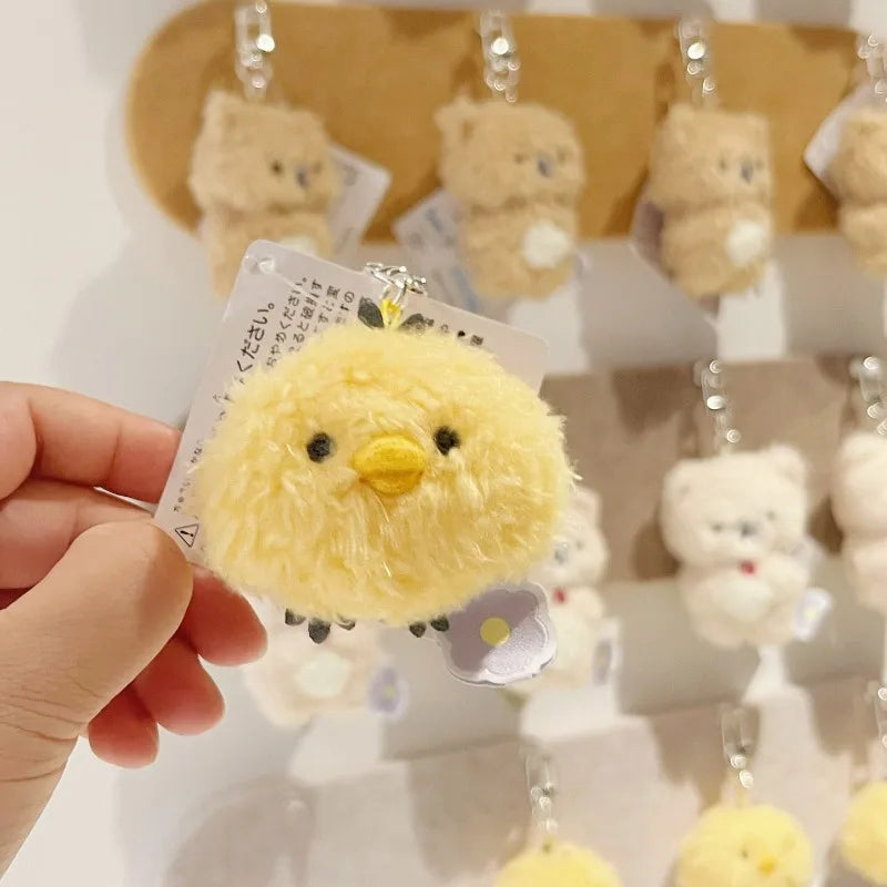 San-X Curly Rilakkuma Keychain Plush