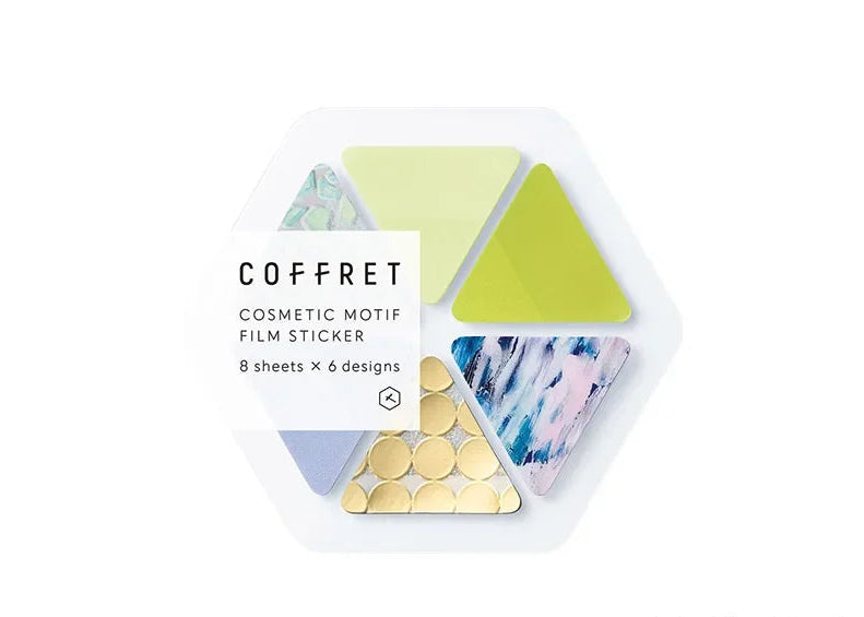 Kingjim COFFRET Makeup Palette Sticker Pack