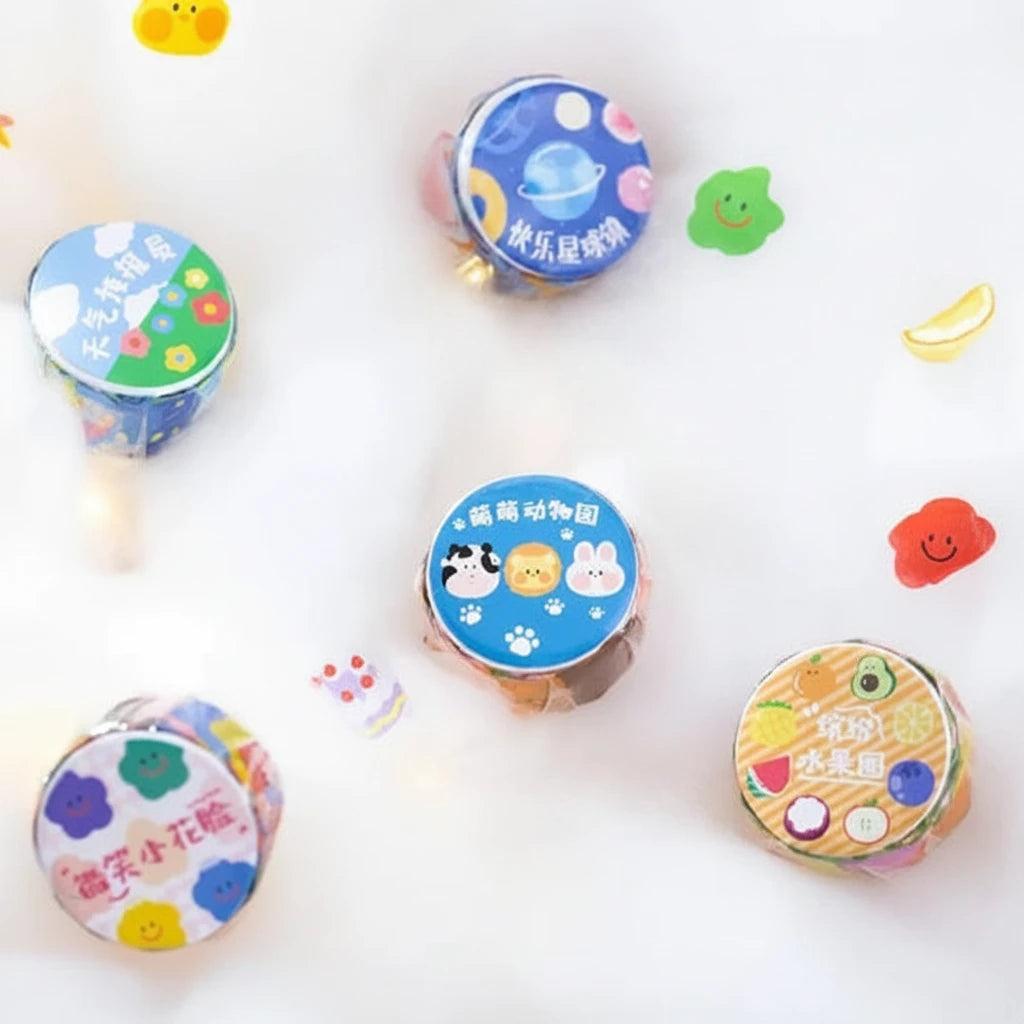 闻述 (Wenshu) Childhood Inspired Sticker Roll of 100