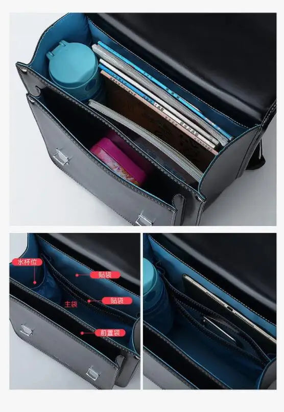 chunyu Premium PU Leather Randoseru