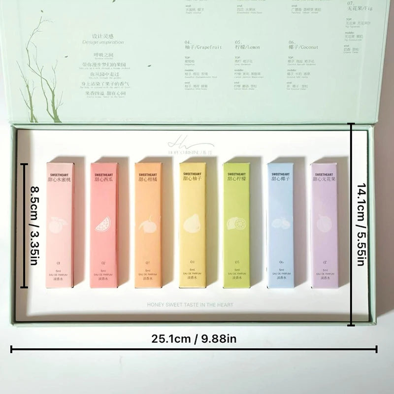 HOPE CHRISTINE (抱订) Sweetheart(甜心) Fruity Fragrance Sample Gift Set