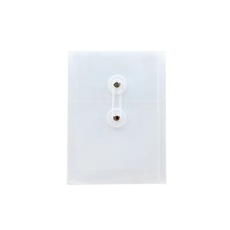 A6 Mini Transparent Document Case Pack of 2