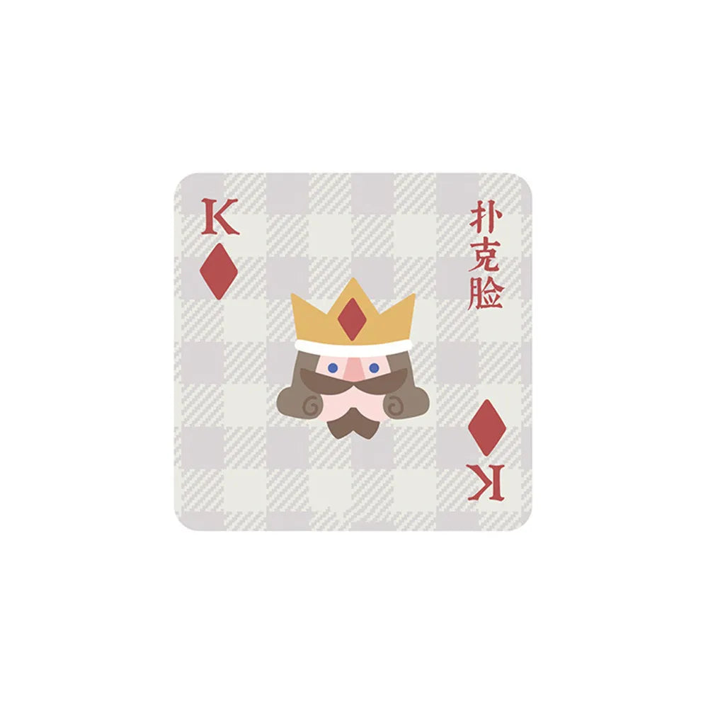 Cartoon King/Queen Card Embroidered Patch