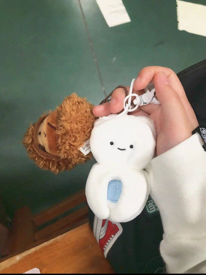 Qualia Bathroom Themed Plush Pendant