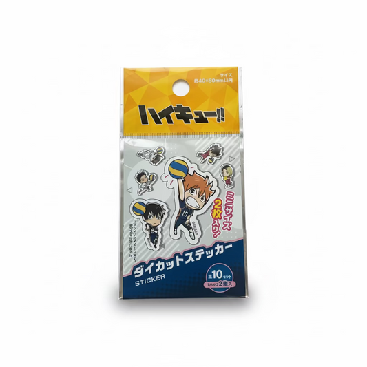 ハイキュー!! (Haikyuu!!) Regional Release Surprise Sticker Pack of 10