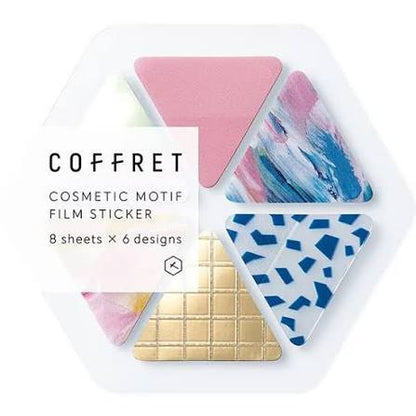 Kingjim COFFRET Makeup Palette Sticker Pack
