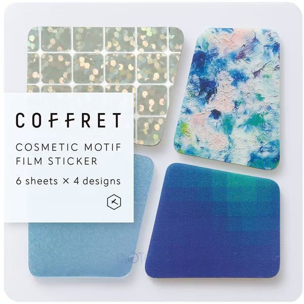 Kingjim COFFRET Makeup Palette Sticker Pack