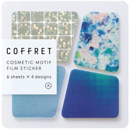 Kingjim COFFRET Makeup Palette Sticker Pack