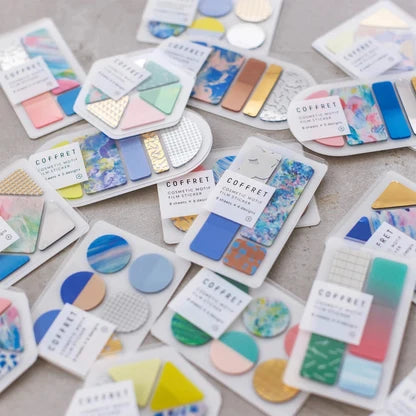 Kingjim COFFRET Makeup Palette Sticker Pack