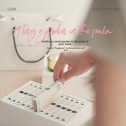 HOPE CHRISTINE Original Brand Mini Perfume 5ml Gift Set Cotton Cherry Blossom Lotus Osmanthus Long Lasting Light Woman Fragrance