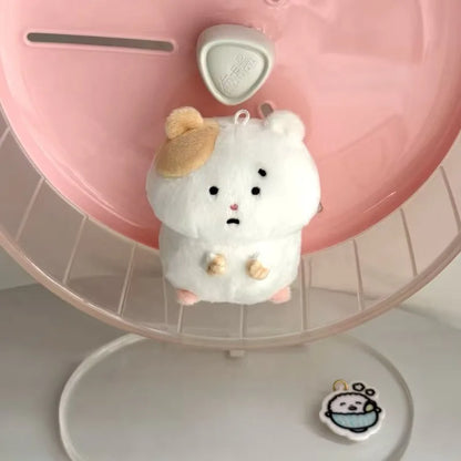 San-X Mainichi Hamuchima Plush Keychain