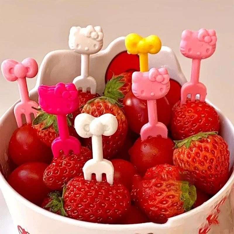 Mixed Hello Kitty Mini Forks
