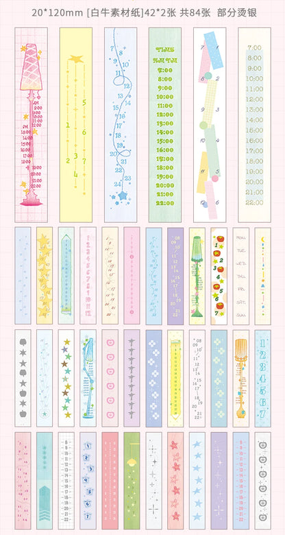 120 Sheet Long Strip Pad of Paper