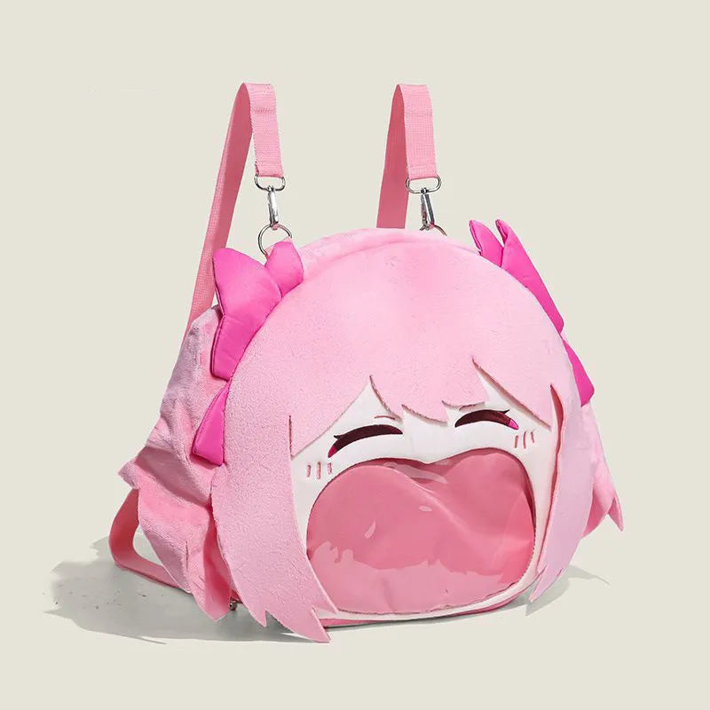 Madoka Magica Madoka Kaname Big Mouth Ita Backpack
