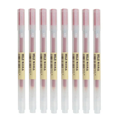0.38 or .5mm MUJI Gel Pen Set of 6 or 8