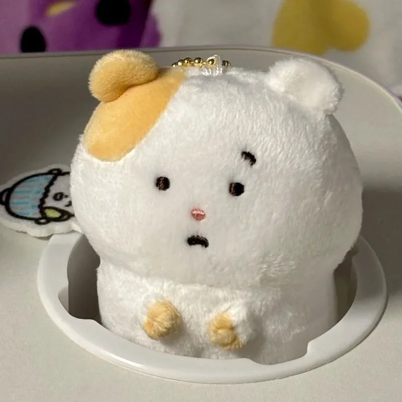 San-X Mainichi Hamuchima Plush Keychain