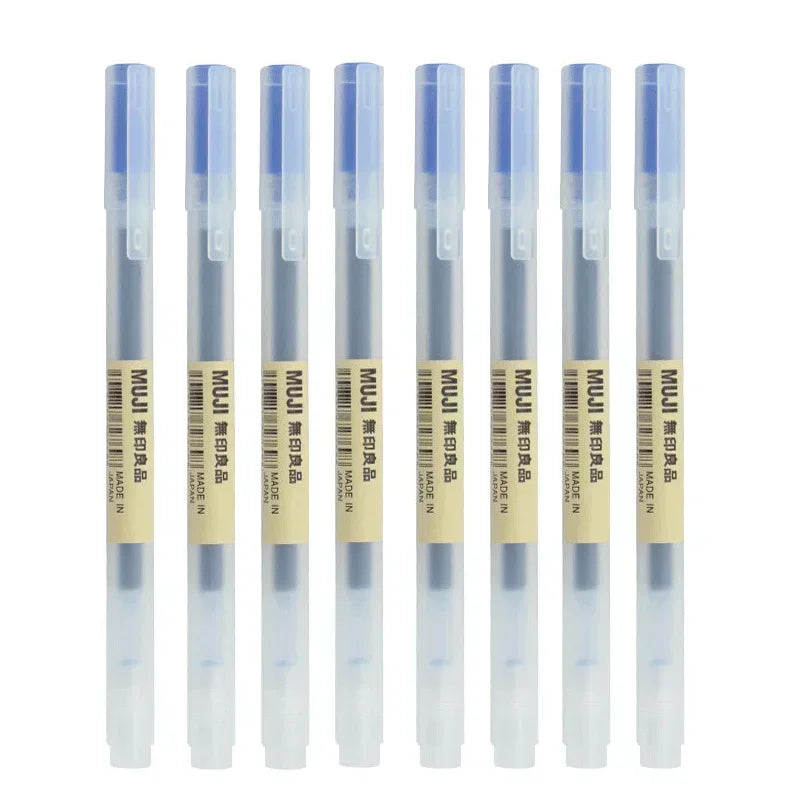0.38 or .5mm MUJI Gel Pen Set of 6 or 8