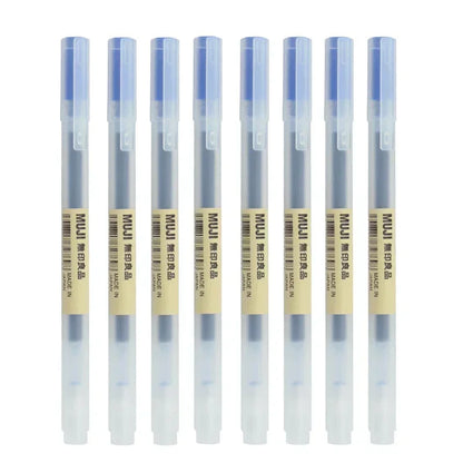 0.38 or .5mm MUJI Gel Pen Set of 6 or 8