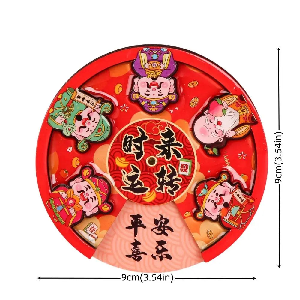Chinese Revolving Table Refrigerator Magnet