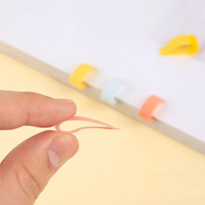 KOKUYO Silicone Novelty Bookmark Set of 6