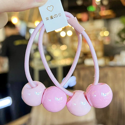 幸運の日 (Lucky Day) Elastic Ball Hair Tie Pack of 2