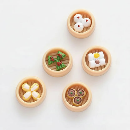 Hong Kong Steamed Cuisine Magnet Set of 5