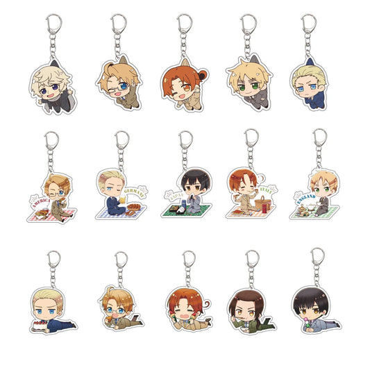 Hetalia Acrylic  Keychain