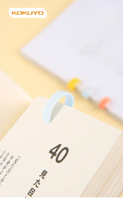 KOKUYO Silicone Novelty Bookmark Set of 6