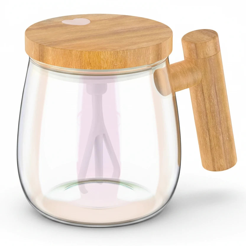 Minimalistic Self-Stirring Mug