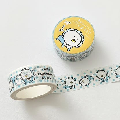 San-X Bear Characters Washi Tape Roll