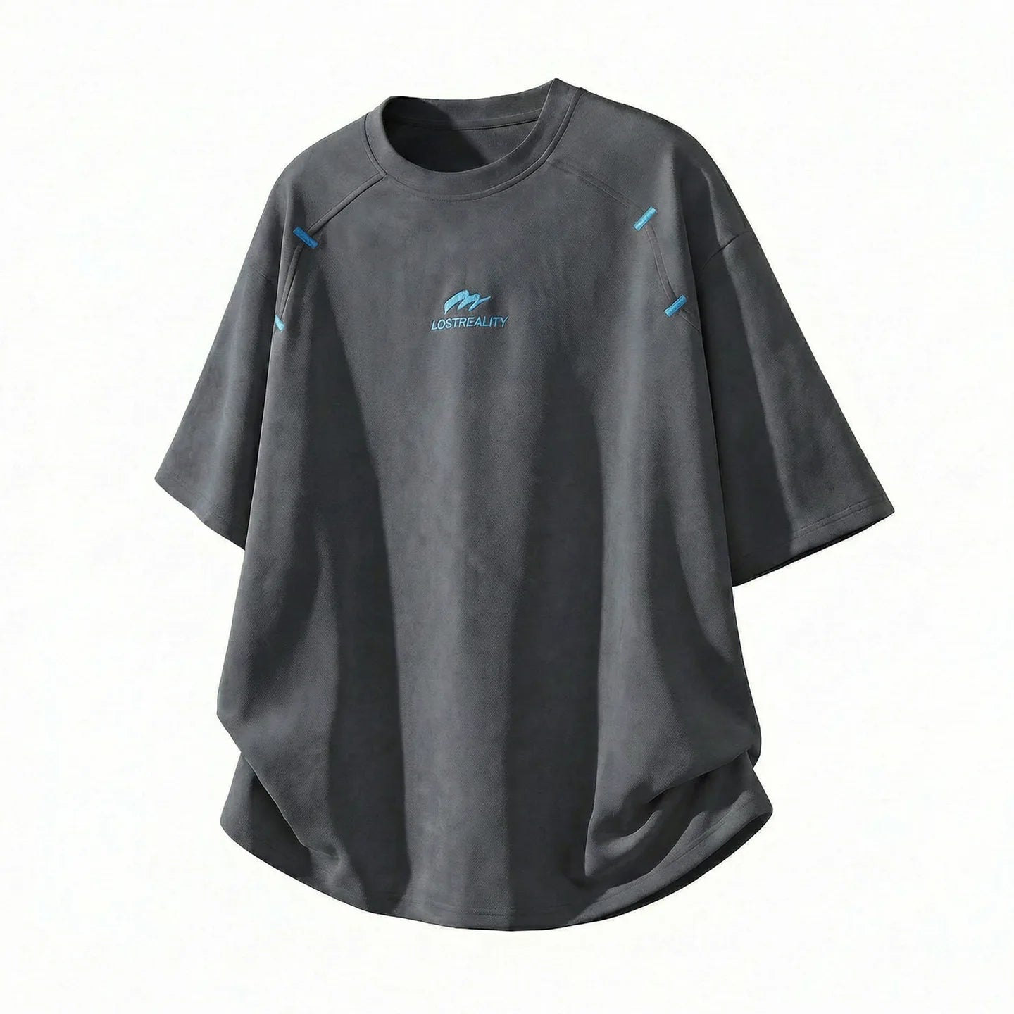 Textured Cotton T-Shirt