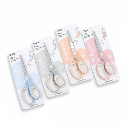 Oule Macaron Color Safety Scissors