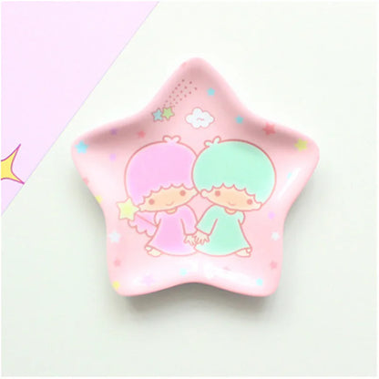 Sanrio and Disney Cartoon Animal Ceramic Snack Plate
