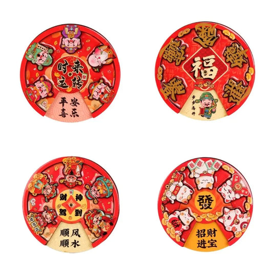 Chinese Revolving Table Refrigerator Magnet