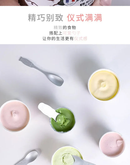 TaiDaMi Arctic Animal Aluminum Ice Cream Spoon