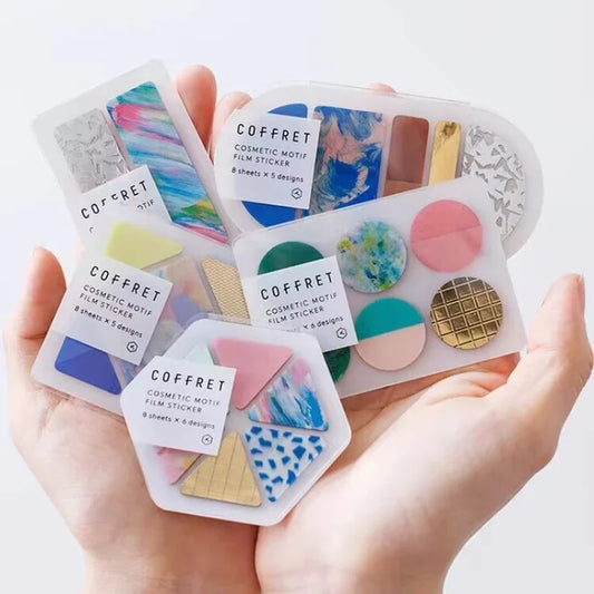 Kingjim COFFRET Makeup Palette Inspired Sticker Pack
