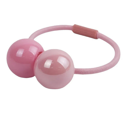 幸運の日 (Lucky Day) Elastic Ball Hair Tie Pack of 2