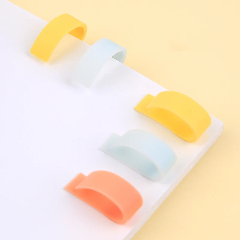 KOKUYO Silicone Novelty Bookmark Set of 6
